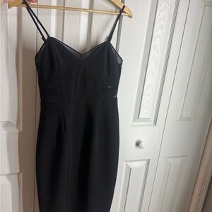 Express Black Spaghetti strap Dress